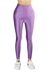 Lavender Glossy Leggings - oneinmelon