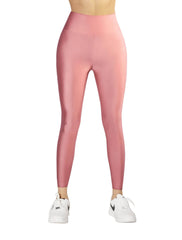 Rose Gold Glossy Leggings - oneinmelon