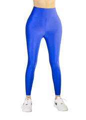 Royal blue Glossy Leggings - oneinmelon