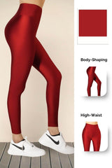 Chilli Glossy Leggings - oneinmelon