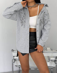 Grey Winter Flannel Shirt - oneinmelon