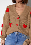 Brown Cardigans One Size - oneinmelon