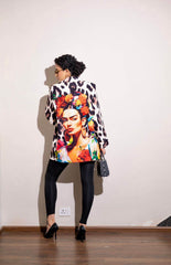 Oversized Frida Kahlo Jacket - oneinmelon