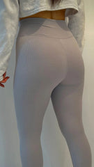 Silver Fleece Leggings
