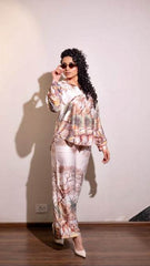 Jungle Printed summer cord set - oneinmelon