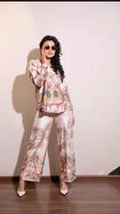 Jungle Printed summer cord set - oneinmelon
