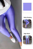 Royal Bloom Trio Glossy leggings Set(Colors - Lilac, Purple, & Lavender) - oneinmelon