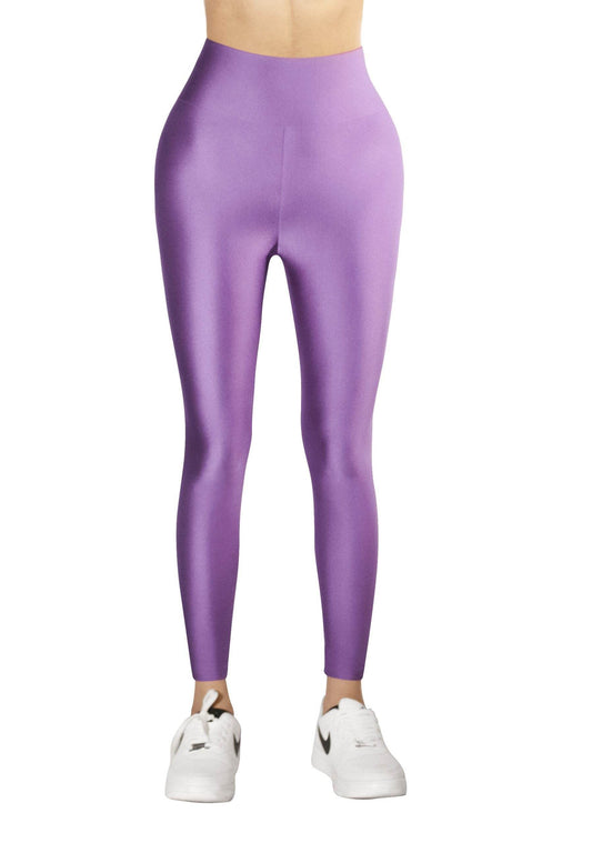 Lavender Glossy Leggings - oneinmelon