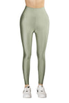 Mint Green Glossy Leggings - oneinmelon
