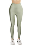 Mint Green Glossy Leggings - oneinmelon