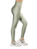 Mint Green Glossy Leggings - oneinmelon