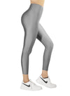 Silver Glossy Leggings - oneinmelon