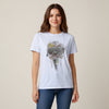 Floral icecream cotton tshirt