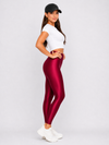 Cherry Glossy Leggings