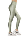 Mint Green Glossy Leggings - oneinmelon