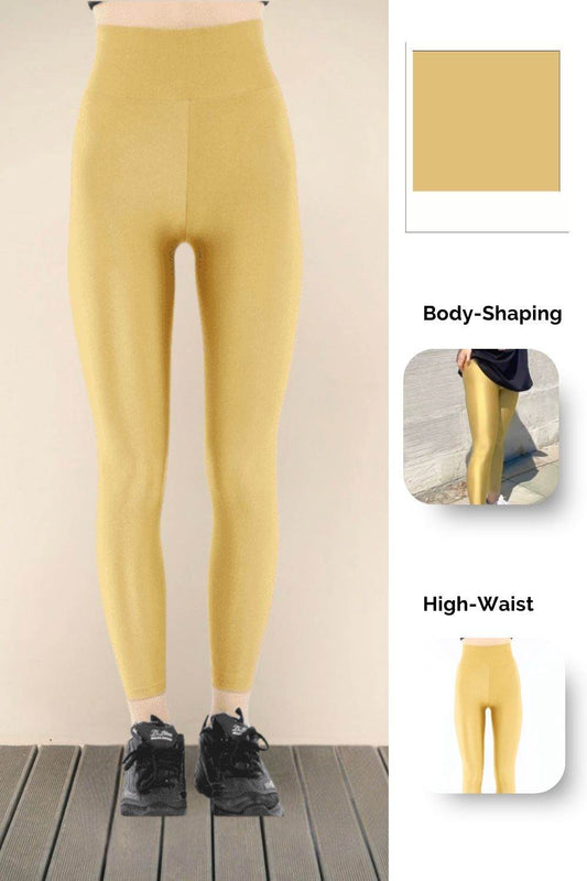 Show Time Glossy Leggings - oneinmelon