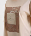 Sequin Beige and Brown T-Shirt - oneinmelon