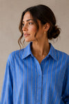 Viscose rhinestone shirts