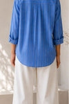 Viscose rhinestone shirts