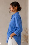 Viscose rhinestone shirts