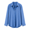 Viscose rhinestone shirts