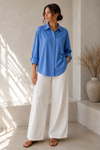 Viscose rhinestone shirts