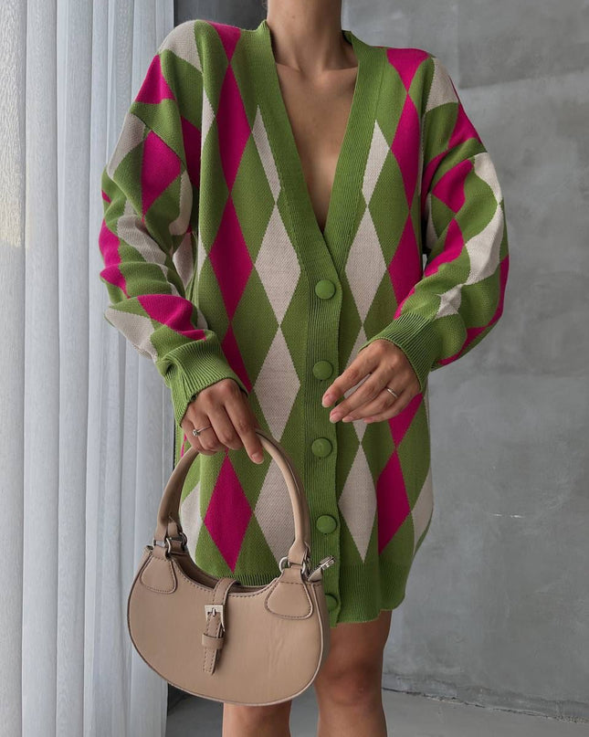 Green Cardigan