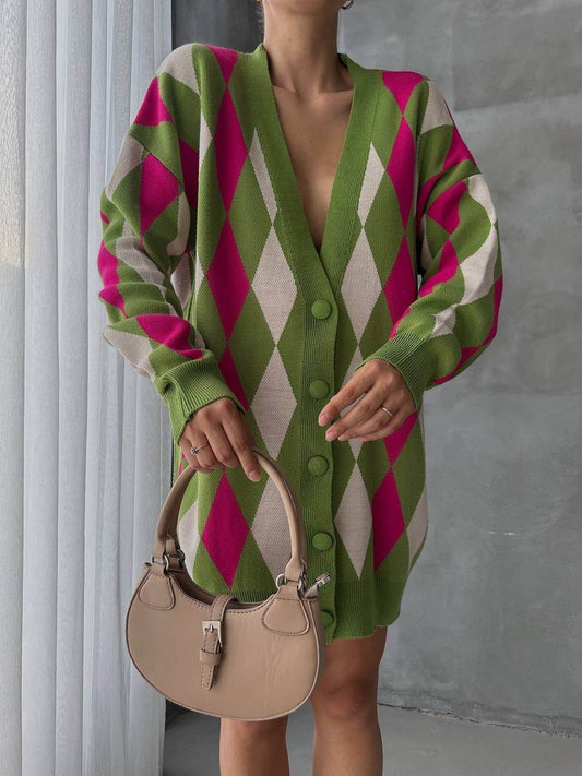 Green Cardigan - oneinmelon