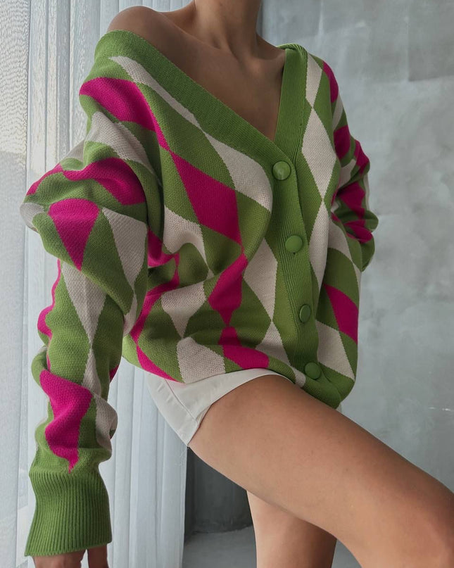 Green Cardigan