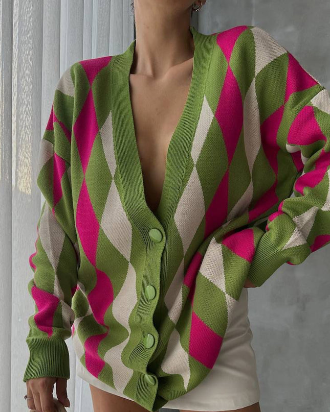 Green Cardigan