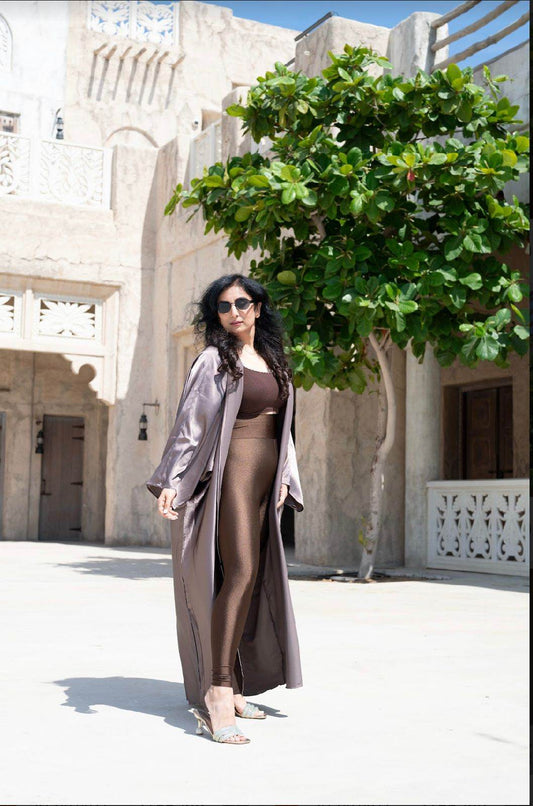 Brown Kimono One Size - oneinmelon