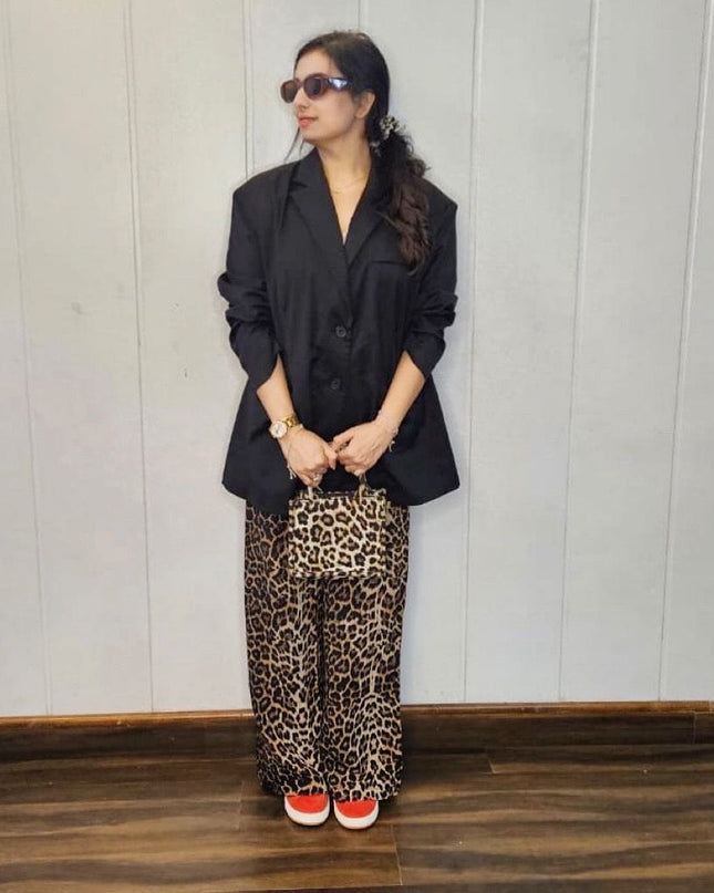 Leopard Print Pant