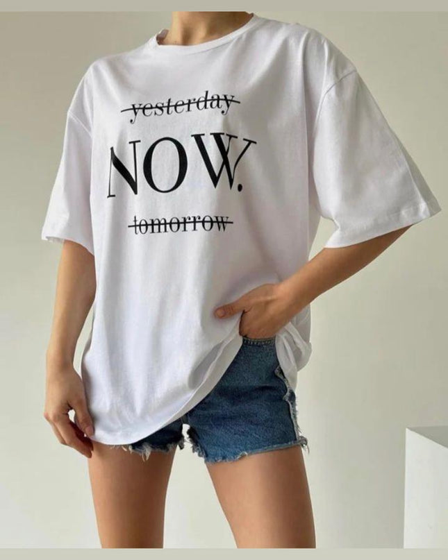 Cotton Blend T-Shirt