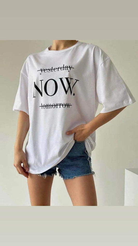 Cotton Blend T-Shirt - oneinmelon