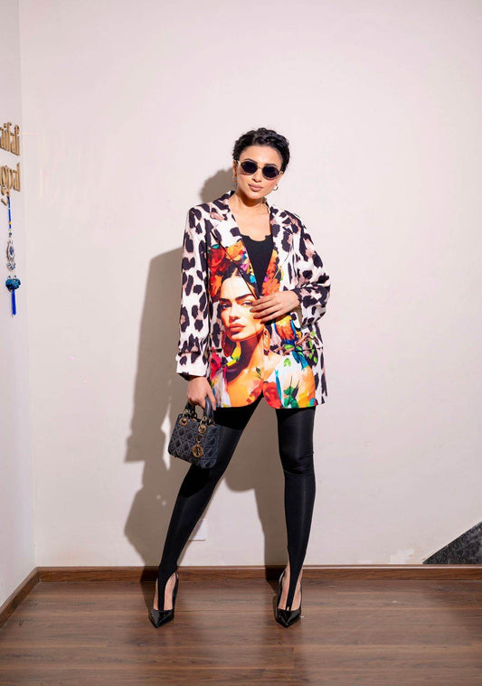 Oversized Frida Kahlo Jacket - oneinmelon