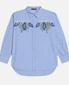 Cotton Rhinestone Shirt