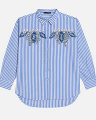 Cotton Rhinestone Shirt
