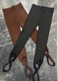 Criss  cross leggings cotton spandex