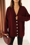 Crystal Button Cardigans