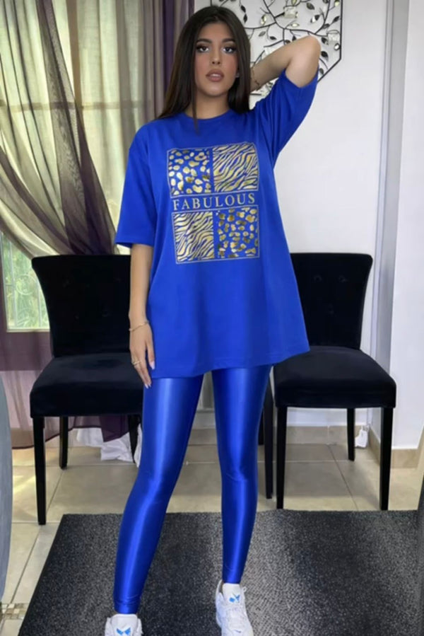 Fabulous Foil Print T-Shirt
