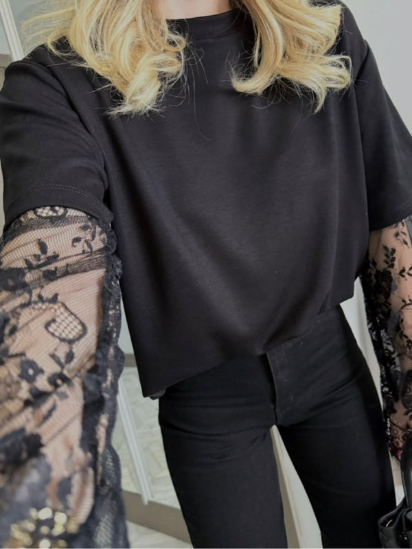 Sheer lace Top