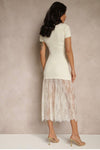 Lycra Bodycon Lace Dress