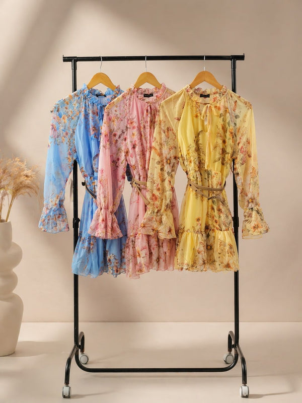 Floral Georgette Dress