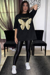 Vogue Foil Butterfly T-Shirt