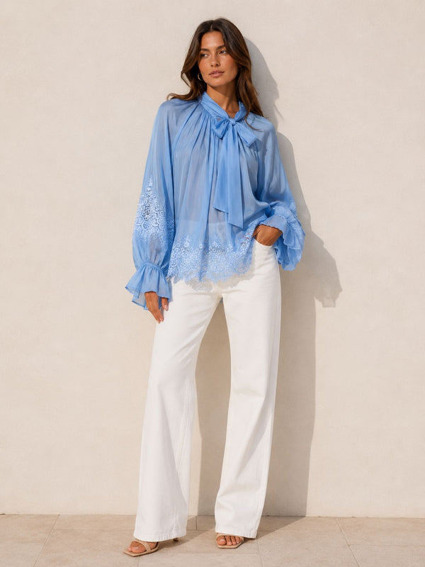 Tencel Lace top