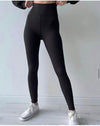 Black Fleece Leggings - oneinmelon
