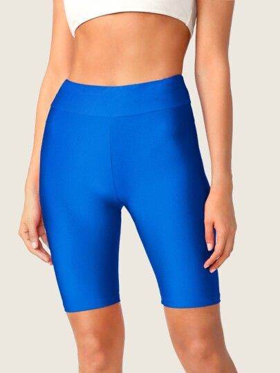 Royal Blue Biker Short - oneinmelon