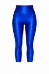 Royal Blue Glossy Capri