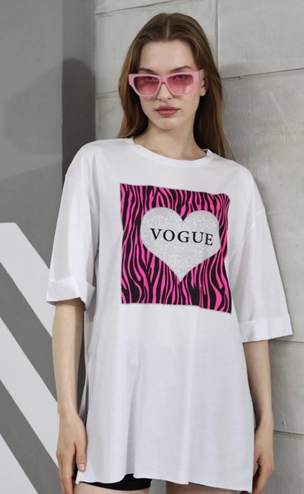 Vogue love Print T-Shirt